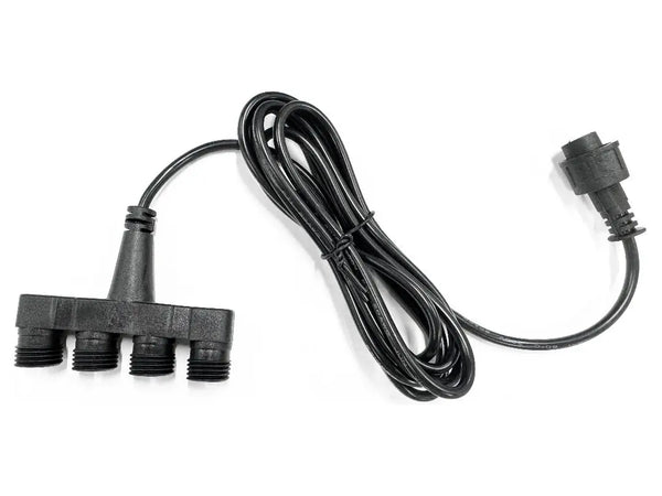 Verdeler 1-4 | Tuinverlichting 12V | Plug and Play | IP65 | 2 Meter Livolo Nederland B.V.