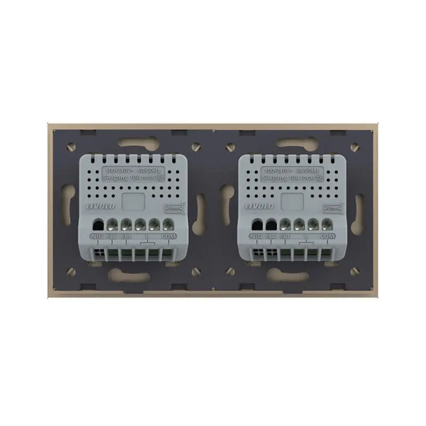 Livolo | Goud | 1+2 | Aan/Uit | Wisselschakelaar | Smart Home Livolo Nederland B.V.