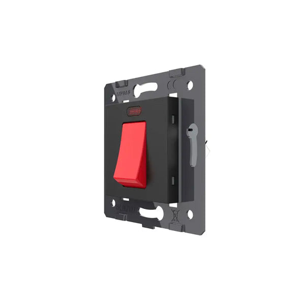 Livolo | Zwart | 1 | Module | Aan/Uit | Dubbelpolige schakelaar | 16A Livolo Nederland B.V.