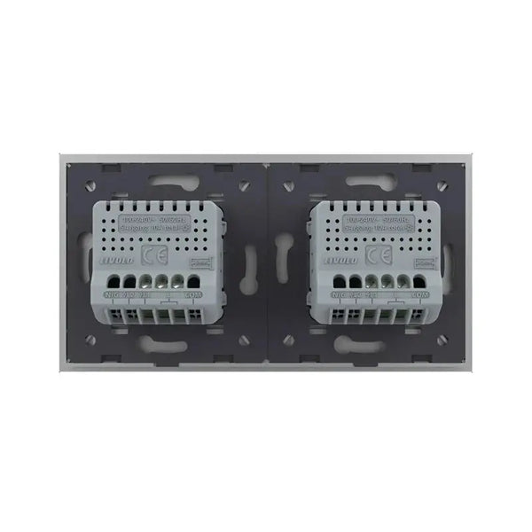 Livolo | Grijs | 1+1 | Puls | Schakelaar Livolo Nederland B.V.