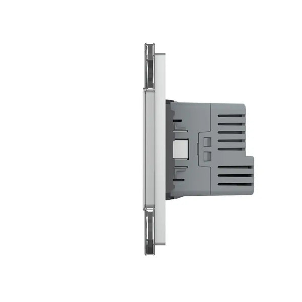 Livolo | Grijs | SR+SR | Wandcontactdoos | Wandcontactdoos + USB-C oplader Livolo Nederland B.V.