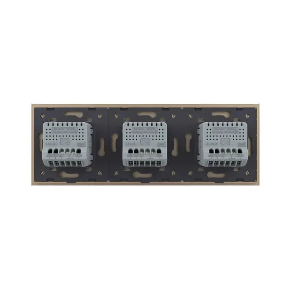 Livolo | Goud | 1+1+1 | Dimmer | Schakelaar Livolo Nederland B.V.