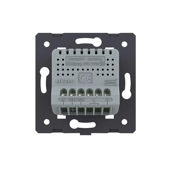 Livolo | 2 | Module | Puls | Schakelaar | Potentiaal vrij contact | Afstandsbediening Livolo Nederland B.V.