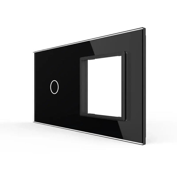 Livolo | Zwart | 1+SR | Glasplaat | Combinatie Livolo Nederland B.V.