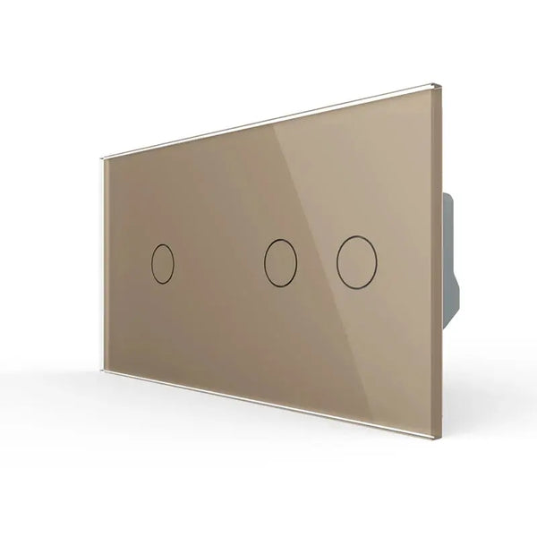 Livolo | Goud | 1+2 | Puls | Schakelaar Livolo Nederland B.V.