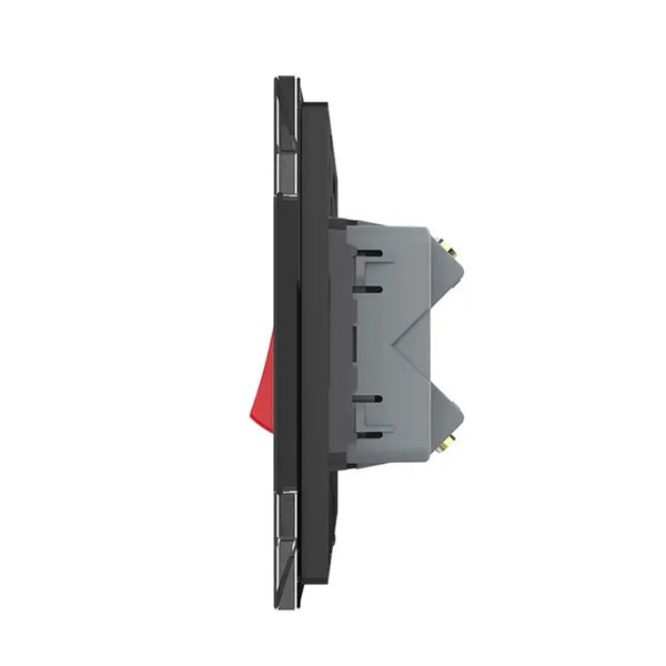 Livolo | Zwart | 1 | Aan/Uit | Dubbelpolige schakelaar | 16A Livolo Nederland B.V.