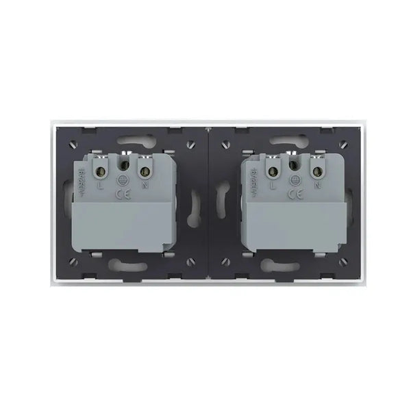 Livolo | Wit | SR+SR | Wandcontactdoos | Smart Home Livolo Nederland B.V.