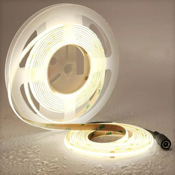 1 Meter | COB | Ledstrip | Helder wit | 10mm | Dimbaar | 24V- Female connector | IP67 Livolo Nederland B.V.