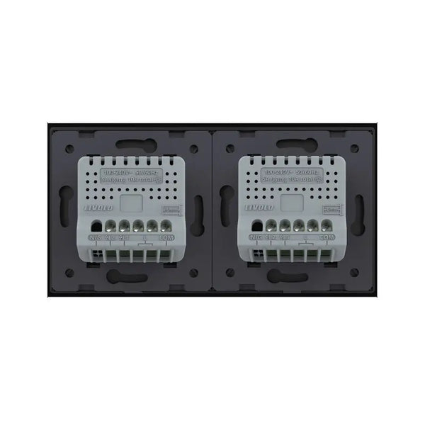 Livolo | Zwart | 2+2 | Aan/Uit | Wisselschakelaar Livolo Nederland B.V.