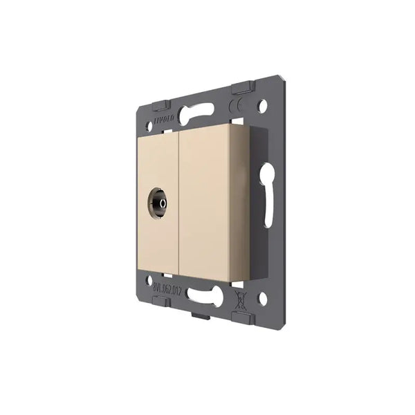 Livolo | Goud | SR | TV - Female | Blindplaat Livolo Nederland B.V.