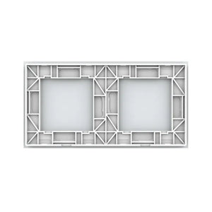 Livolo | Wit | 0+0 | Glasplaat | Blindplaat Livolo Nederland B.V.