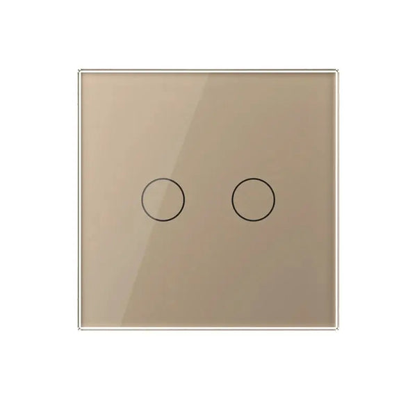 Livolo | Goud | 2 | Aan/Uit | Wisselschakelaar Livolo Nederland B.V.