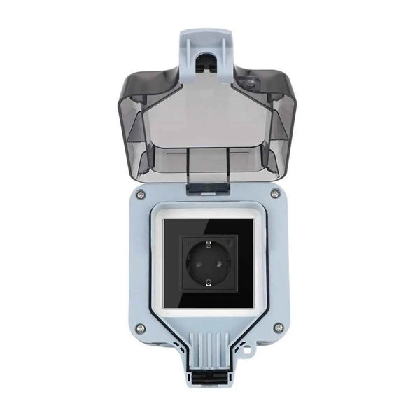 Buiten Wandcontactdoos | 1 Stopcontact | Waterdicht | Smart Home Livolo Nederland B.V.
