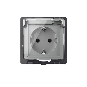 Livolo | Grijs | SR | Module | Wandcontactdoos | IP44 Livolo Nederland B.V.