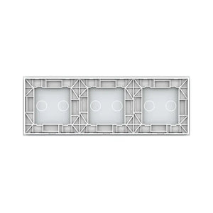 Livolo | Wit | 2+2+2 | Glasplaat | Touchschakelaar Livolo Nederland B.V.