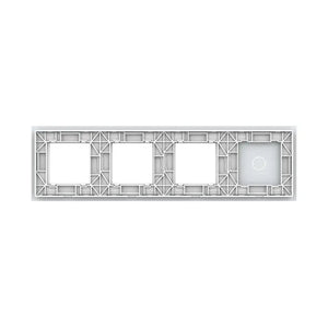 Livolo | Wit | 1+SR+SR+SR | Glasplaat | Combinatie Livolo Nederland B.V.