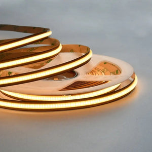 3 metri | COB | Striscia LED | Bianco caldo | 8 mm | Dimmerabile | 24V- Connettore femmina | IP20 Livolo Nederland B.V.