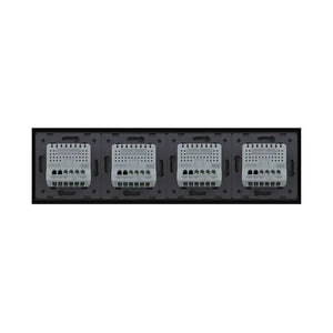 Livolo | Zwart | 1+1+1+1 | Aan/Uit | Wisselschakelaar Livolo Nederland B.V.