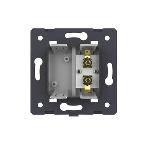 Livolo | Grijs | SR | Audio- Banaan stekker | Blindplaat Livolo Nederland B.V.