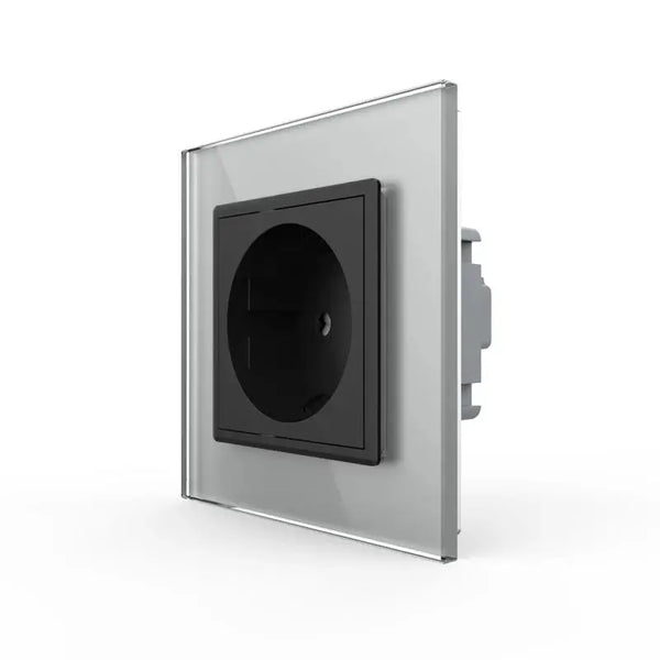 Livolo | Grijs/Zwart | SR | Wandcontactdoos Livolo Nederland B.V.