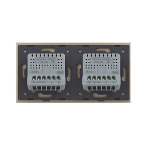 Livolo | Goud | 2+2 | Zonwering | Schakelaar Livolo Nederland B.V.