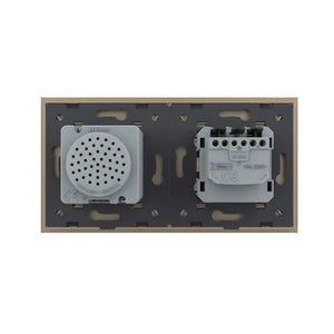 Livolo | Goud | SR+SR | Wandcontactdoos | Bluetooth speaker Livolo Nederland B.V.