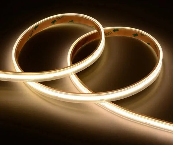 3 Meter | COB | Ledstrip | Warm wit | 8mm | Dimbaar | 24V- Female connector | IP67 Livolo Nederland B.V.