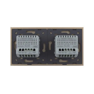 Livolo | Goud | 1+1 | Aan/Uit | Schakelaar | Smart Home Livolo Nederland B.V.