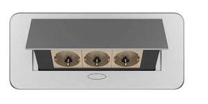 Livolo | Zilver | 3 | Pop-Up Stekkerdoos | Push | Inbouw | Stopcontacten-Goud Livolo Nederland B.V.