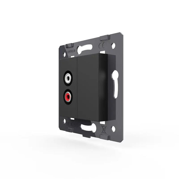 Livolo | Zwart | SR | Audio | Blindplaat Livolo Nederland B.V.