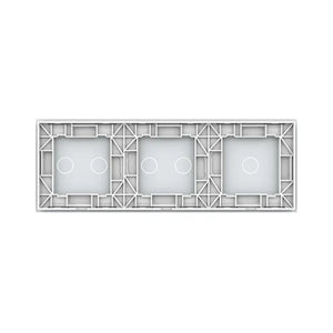 Livolo | Wit | 1+2+2 | Glasplaat | Touchschakelaar Livolo Nederland B.V.