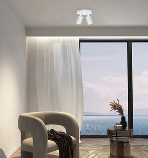 Plafondlamp | Wit | 2 | LED spot | Rond | Verstelbaar Livolo Nederland B.V.
