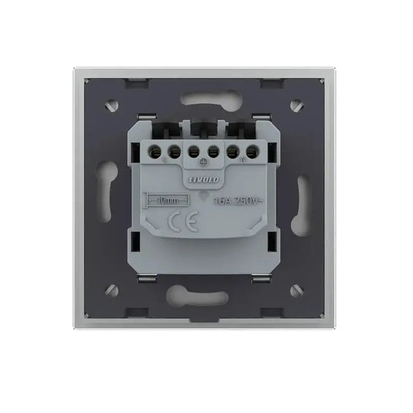 Livolo | Grijs | SR | Wandcontactdoos | IP44 Livolo Nederland B.V.