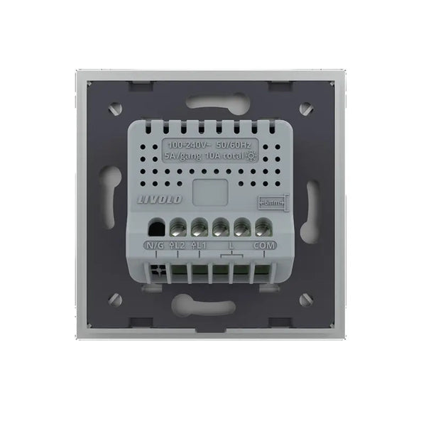 Livolo | Grijs | 2 | Dimmer | Wisselschakelaar Livolo Nederland B.V.