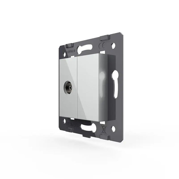 Livolo | Grijs | SR | TV - Female | Blindplaat Livolo Nederland B.V.