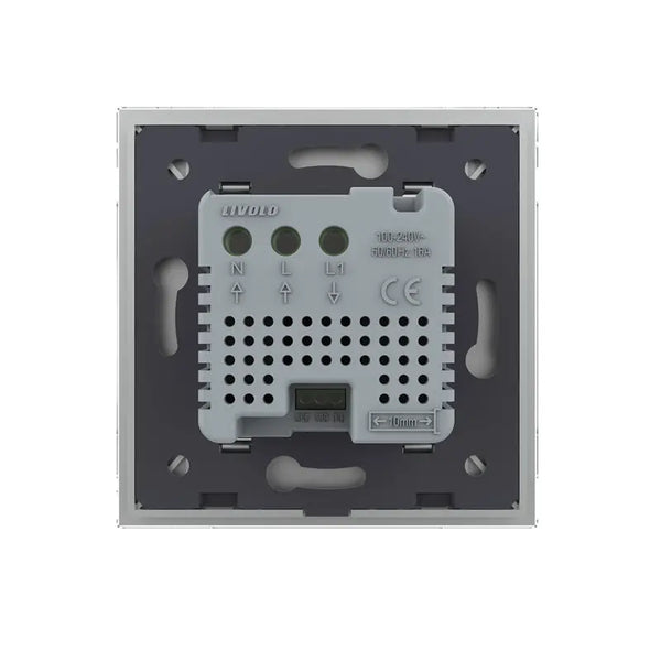 Livolo | Grijs | SR | Thermostaat voor vloerverwarming met CV | Smart Home Livolo Nederland B.V.