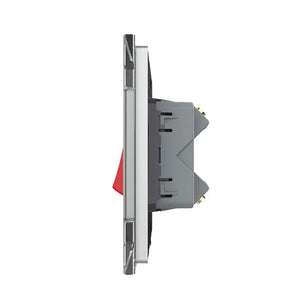 Livolo | Grijs | 1 | Aan/Uit | Dubbelpolige schakelaar | 16A Livolo Nederland B.V.