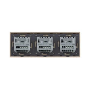 Livolo | Goud | SR+SR+SR | Slide-Dimmer | Wisselschakelaar | Smart Home Livolo Nederland B.V.