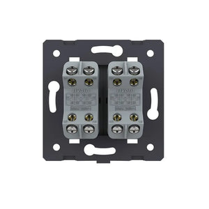 Livolo | Wit | 2 | Module | Aan/Uit | Kruis | Wipschakelaar Livolo Nederland B.V.