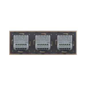 Livolo | Goud | 2+2+2 | Rolluik | Schakelaar | Smart Home Livolo Nederland B.V.