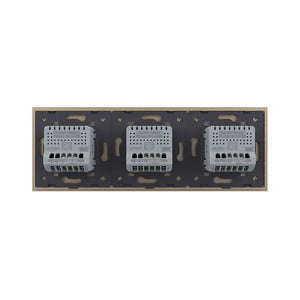 Livolo | Goud | 1+1+1 | Aan/Uit | Schakelaar | Smart Home Livolo Nederland B.V.