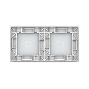 Livolo | Wit | 1+1 | Glasplaat | Touchschakelaar Livolo Nederland B.V.