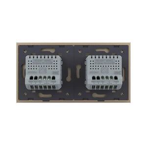 Livolo-schakelmateriaal-goud-touch-schakelaar