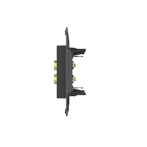 Livolo | Zwart | SR | Audio- Banaan stekker | Blindplaat Livolo Nederland B.V.