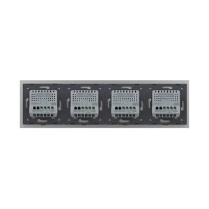 Livolo | Γκρι | 1+1+1+1 | On/Off | Διακόπτης αλλαγής | Smart Home Livolo Nederland B.V.