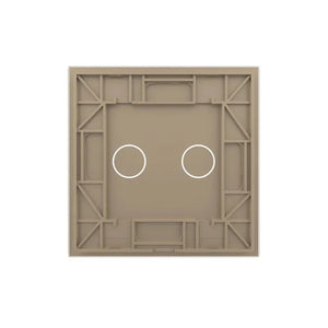 Livolo | Goud | 2 | Glasplaat | Touchschakelaar Livolo Nederland B.V.