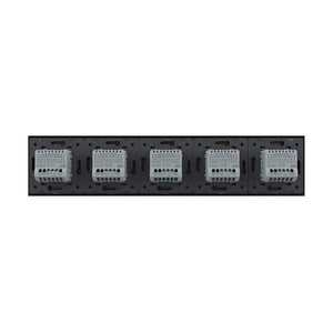 Livolo | Zwart | 1+1+1+1+1 | Dimmer | Schakelaar Livolo Nederland B.V.