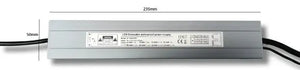 Adapter | Dimbaar | EU stekker | 24V- Male connector | 100W | IP67 | COB Ledstrip Livolo Nederland B.V.