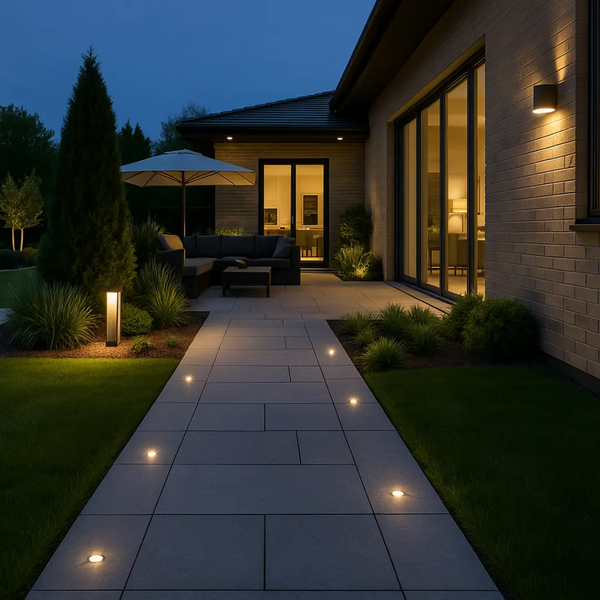 Complete Grondspot-Mini Set | Tuinverlichting 12V | Plug and Play | 6 Grondspots-Mini | Warm/Wit