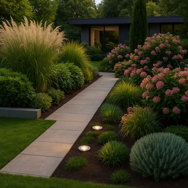 Bodenplatz - 120 mm | Gartenbeleuchtung 12V | Plug -and -Play | IP65 | Warm/weiß